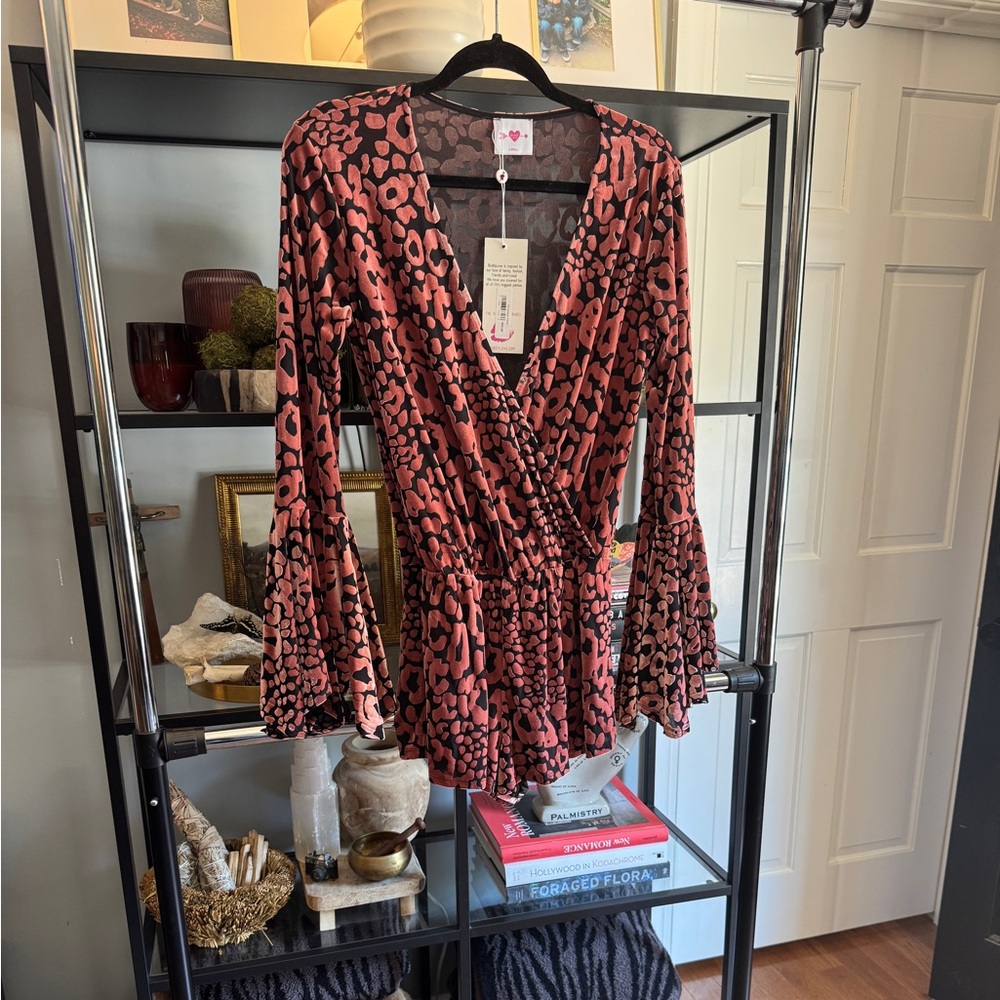 Buddy Love Spencer Feline Romper